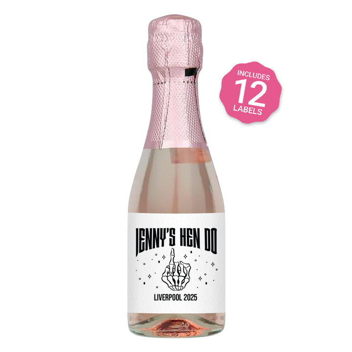 RIP Single Life Wine Label - front view