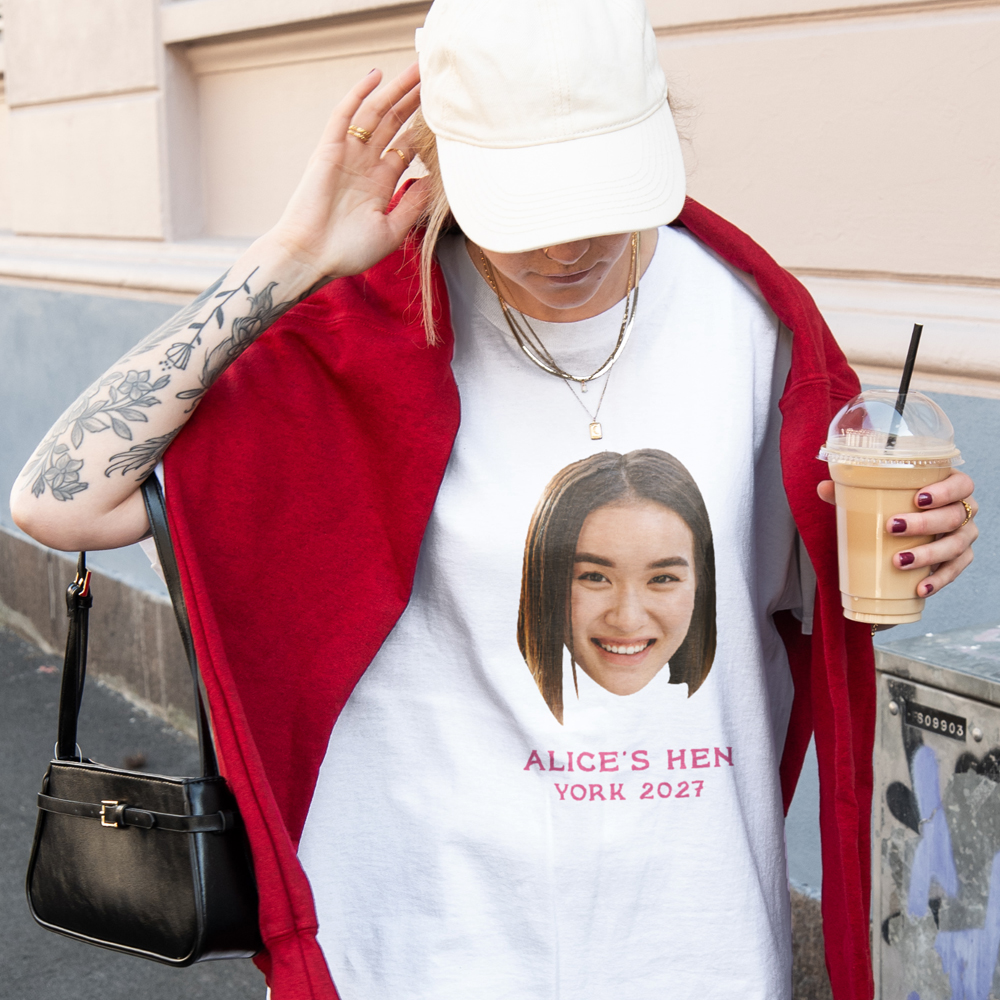 Simple Photo Print T-Shirt