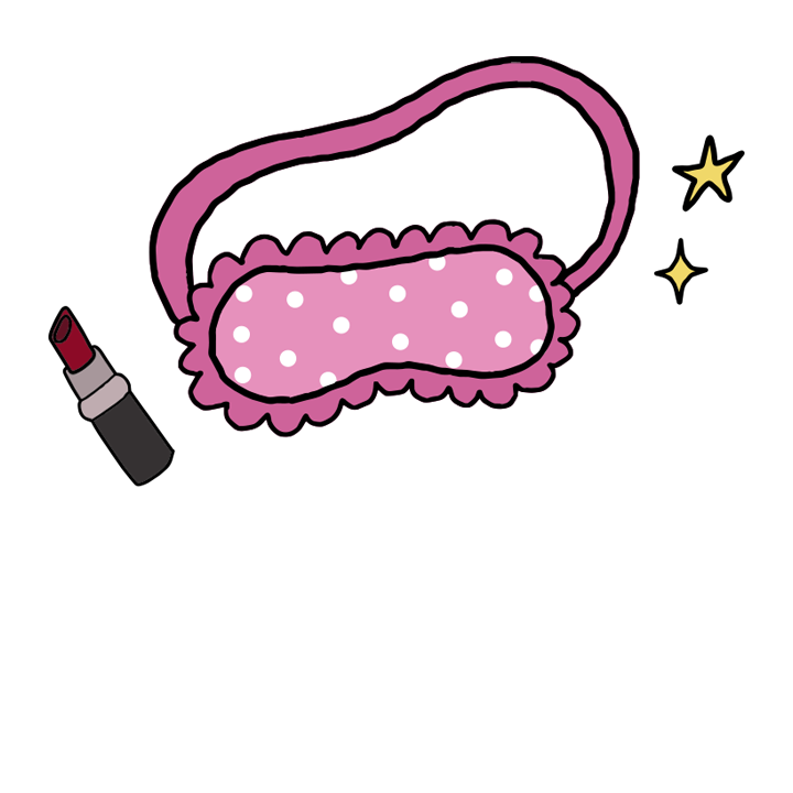 Sleepover Hat - zoom view'