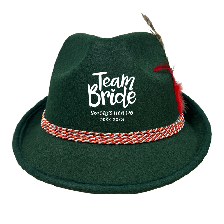 Team Bride Novelty Hats