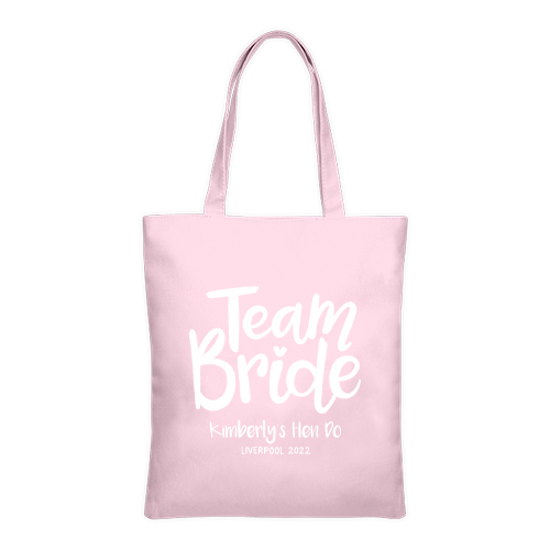 Team Bride Tote Bag