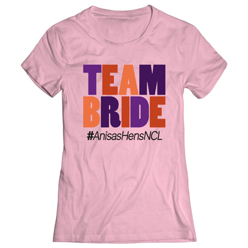 Team Bride Festival T-Shirt