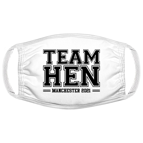 Team Hen Face Mask