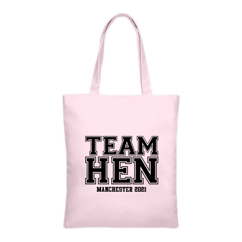 Team Hen Tote Bag