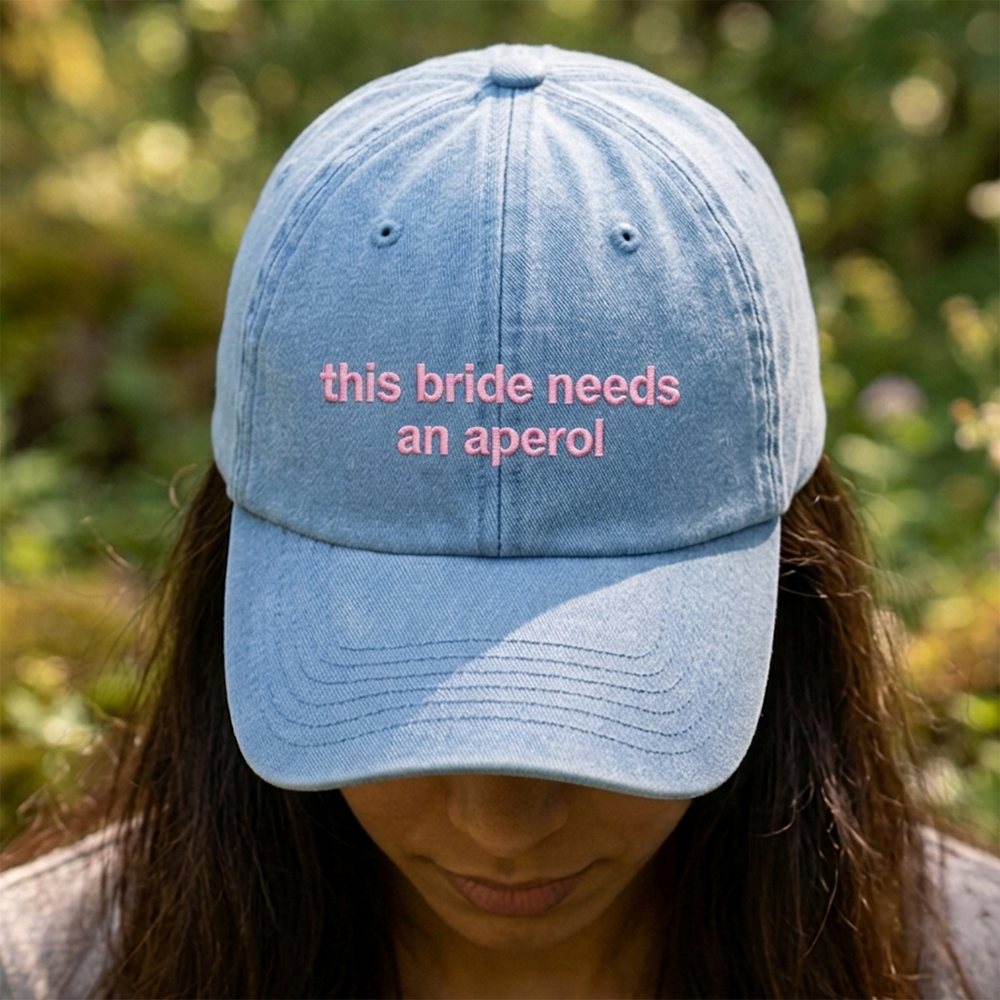 This Bride Needs Premium Vintage Caps 