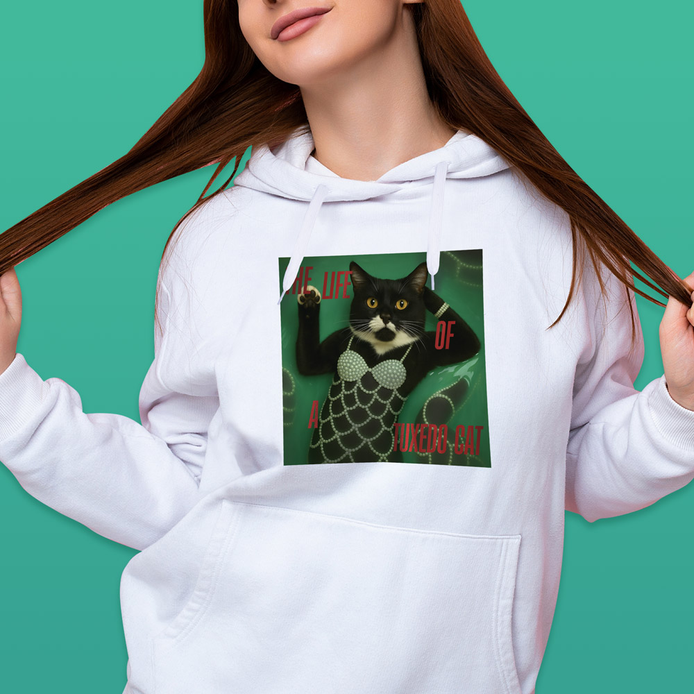 Pet Life of a Showgirl Hoodies