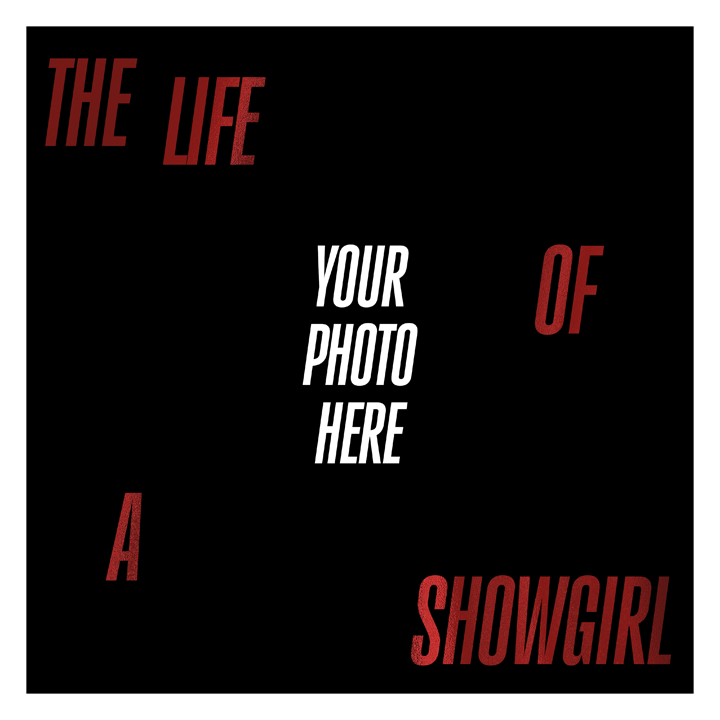 Pet Life of a Showgirl Hoodie - zoom view'