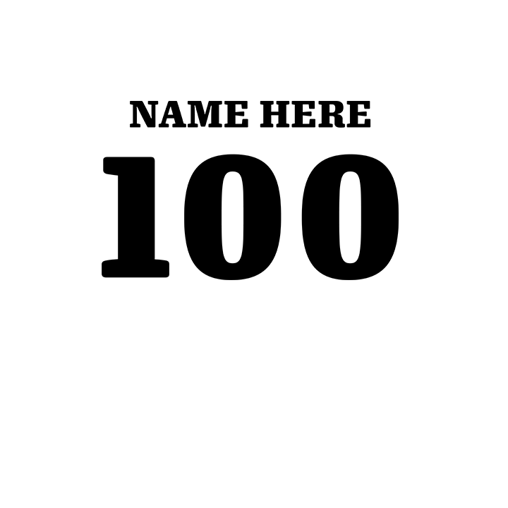 Moretti Birthday - 100th T-Shirts - Custom - back view'