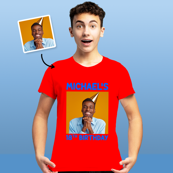 Birthday Photo - 18th T-Shirt