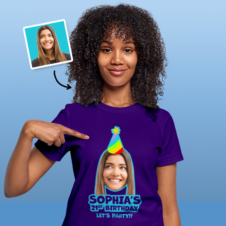 Birthday Party Hat - 21st T-Shirt