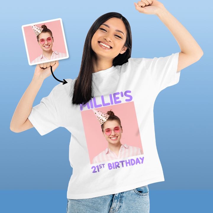Birthday Photo - 21st T-Shirt