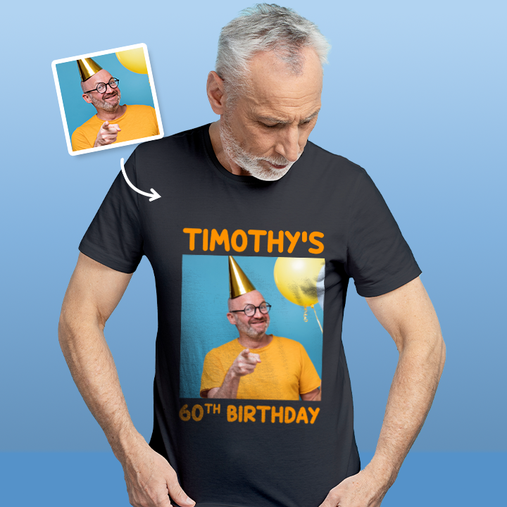 Birthday Photo - 60th T-Shirt