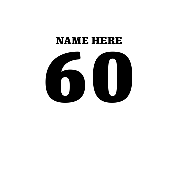 Moretti Birthday - 60th T-Shirts - Custom - back view'