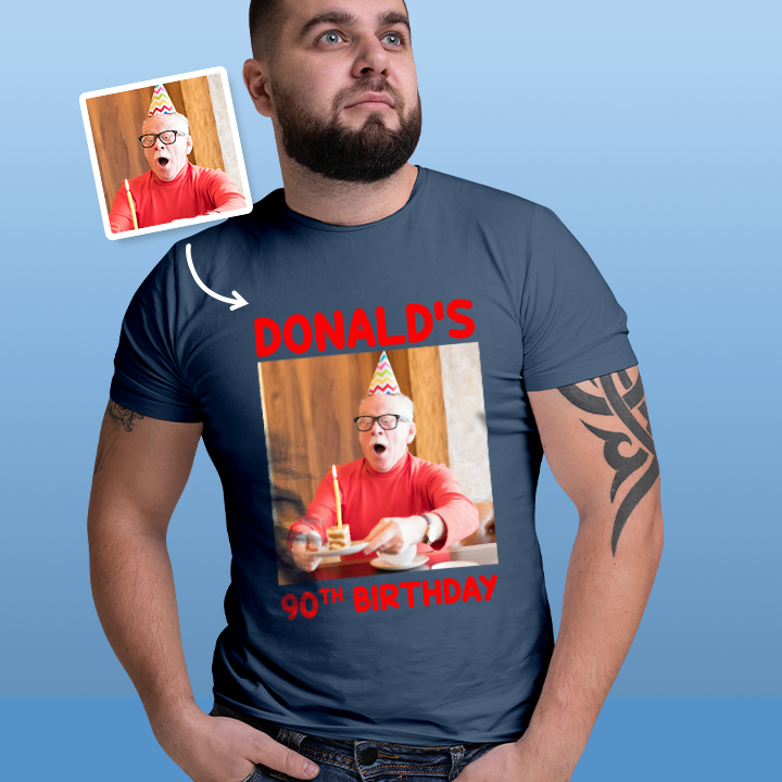 Birthday Photo - 90th T-Shirt
