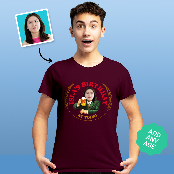 Moretti Birthday - Any Age T-Shirt