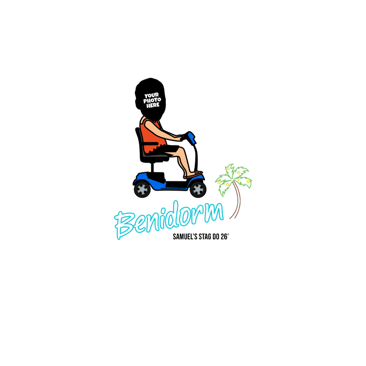 Benidorm Scooter T-Shirt - front view
