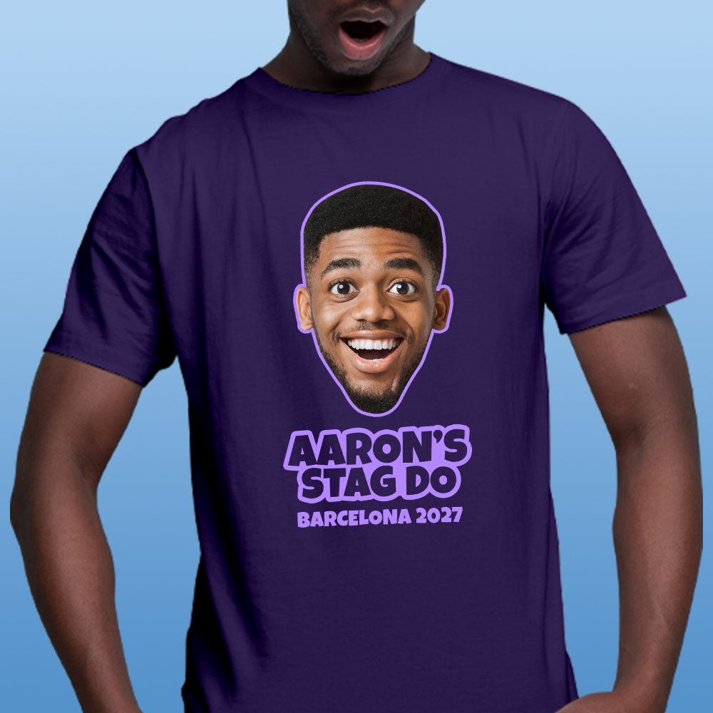 Caricature Print T-Shirt