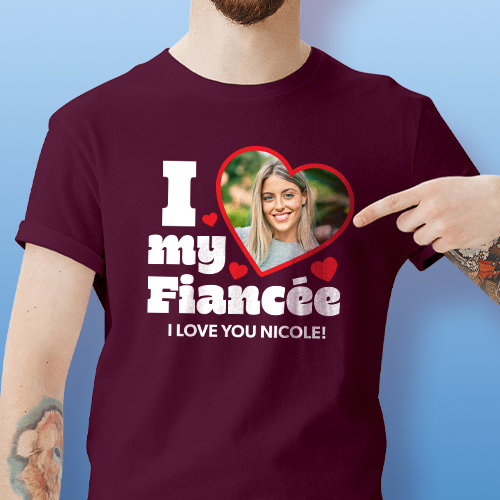 Love My Fiancee T-Shirt