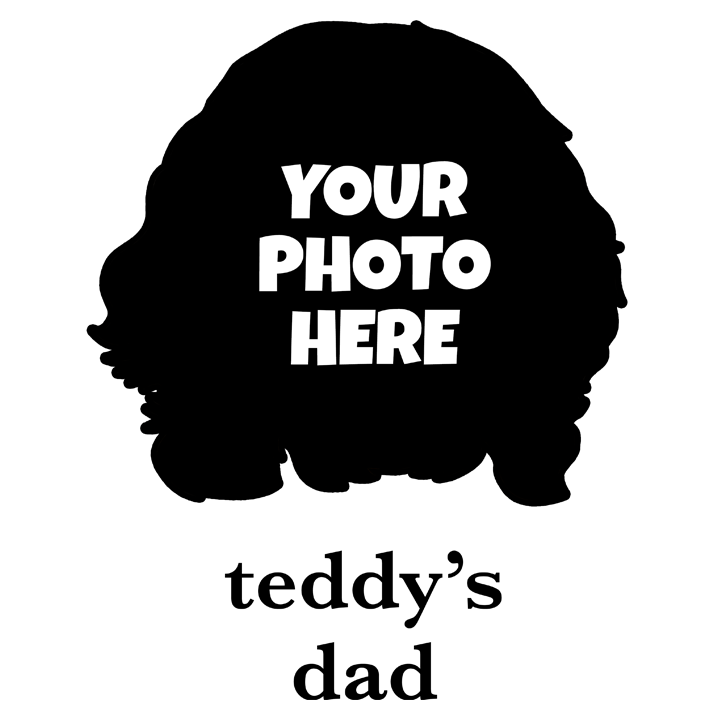 Pet Photo Simple Print Sock - zoom view'