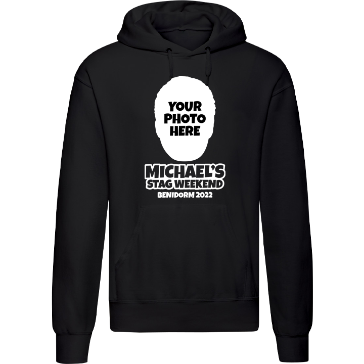 Photo Print Hoodie - front view