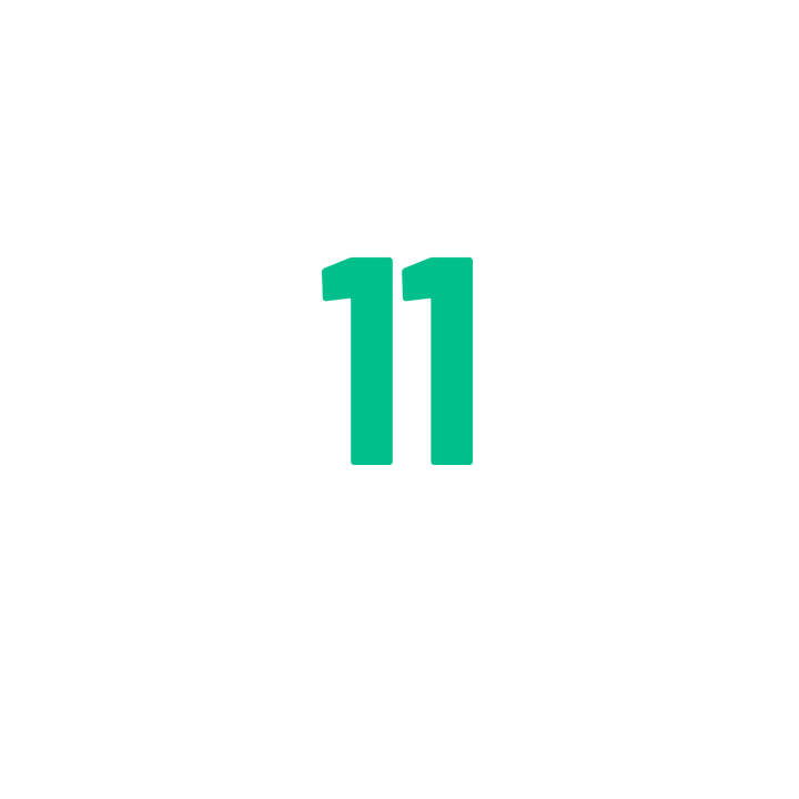 Number on Back