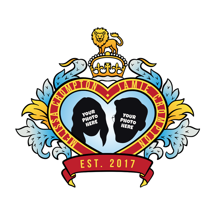 Royal Couple T-Shirt - zoom view'