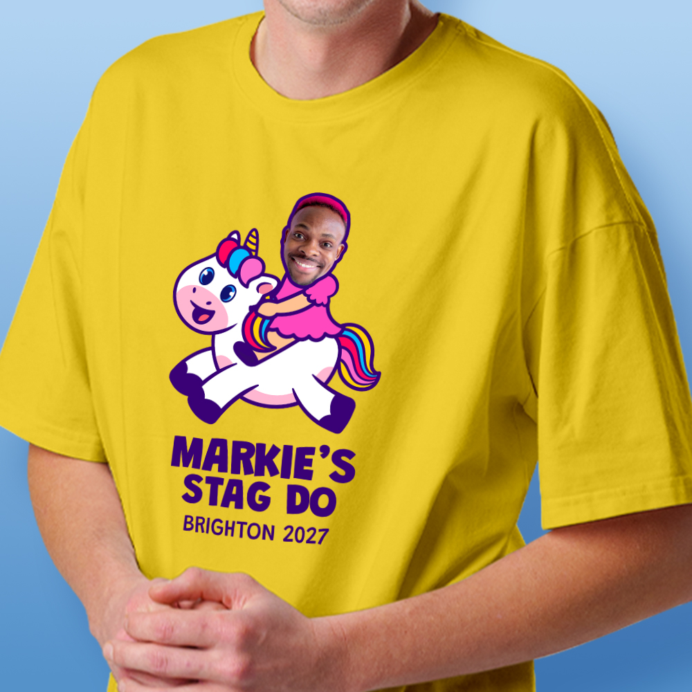 Unicorn Photo Print T-Shirt