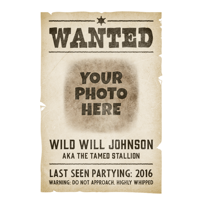 Wanted Poster T-Shirt - zoom view'