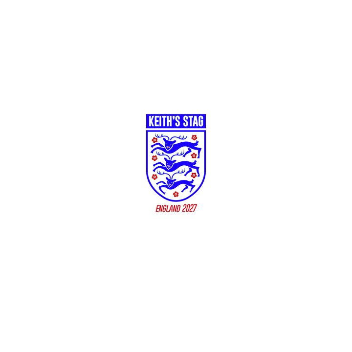England Football Stag Hat - front view