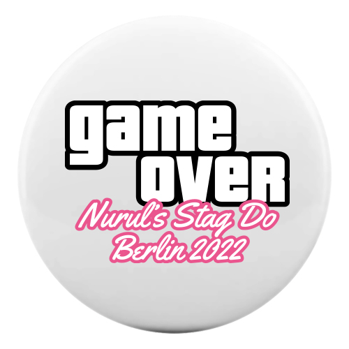 Game Over GTA Badge