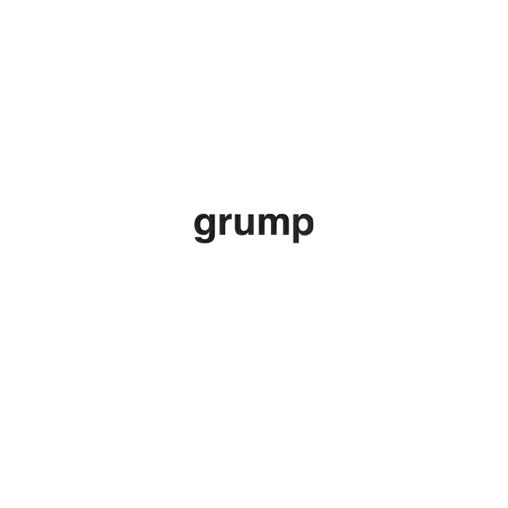 Grump Hat - front view