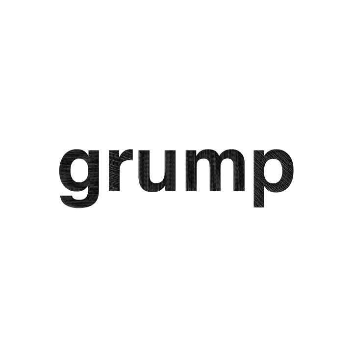 Grump Hat - zoom view'