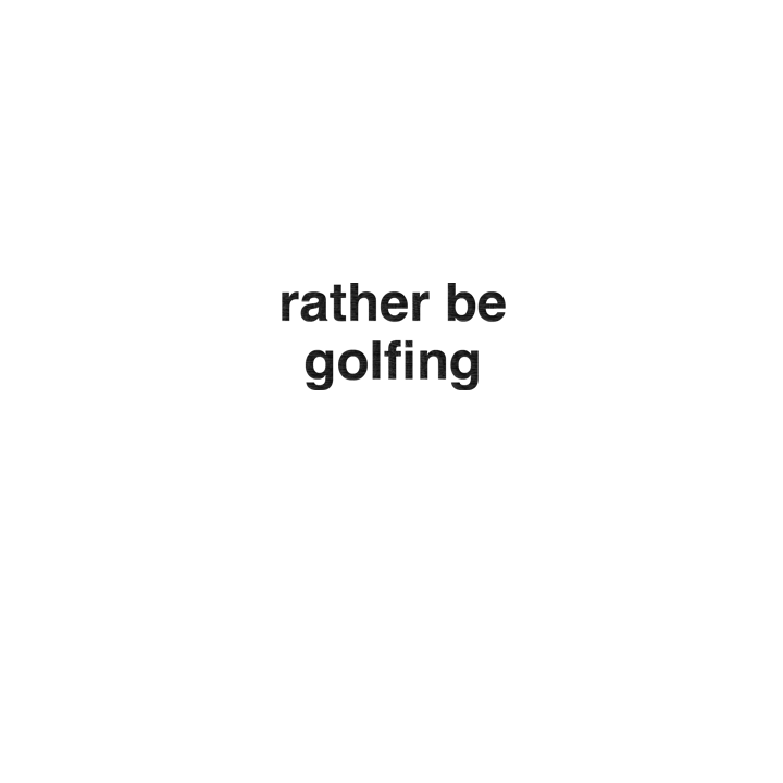Rather Be Hat - front view