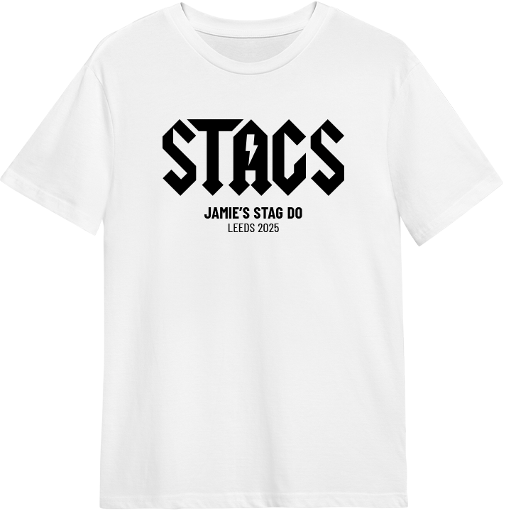 Rock N Roll Stags T-Shirt - front view