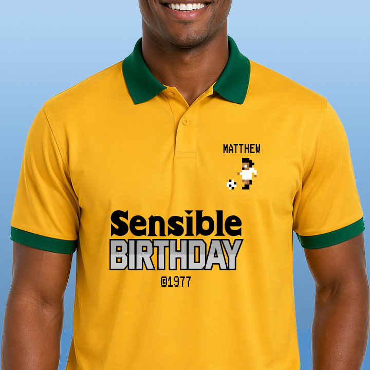 Sensible Birthday Football - Any Age T-Shirt