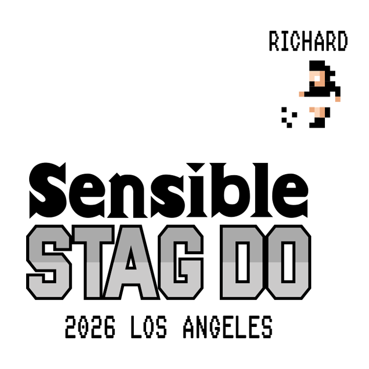 Sensible Stag Football T-Shirt - zoom view'