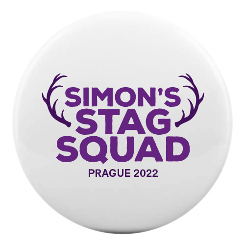 Stag Squad Antlers Badge