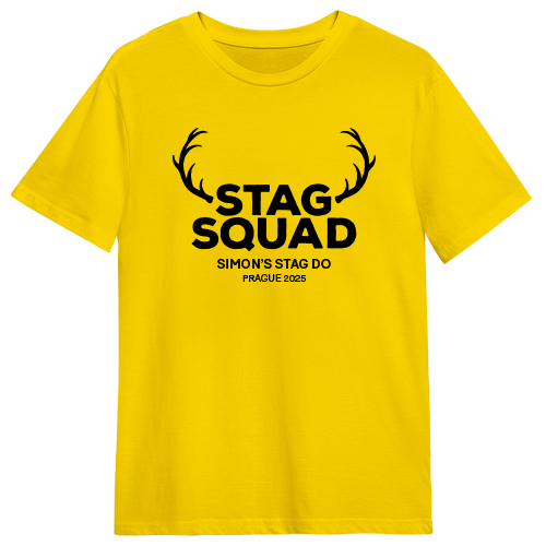 Stag Squad Antlers T-Shirt