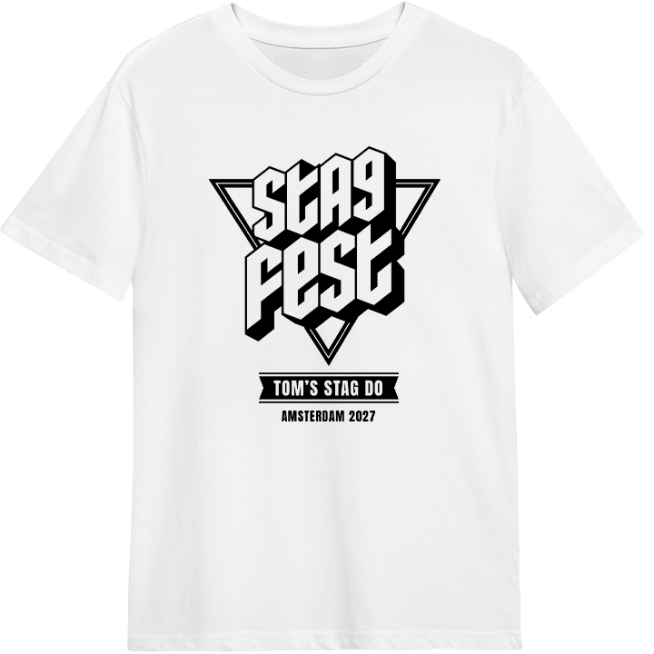 Stag Fest T-Shirt - front view