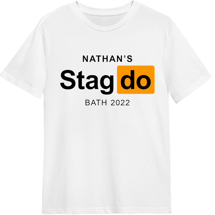 Stag Hub T-Shirt - front view