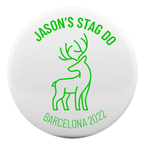 Stag Outline Badge