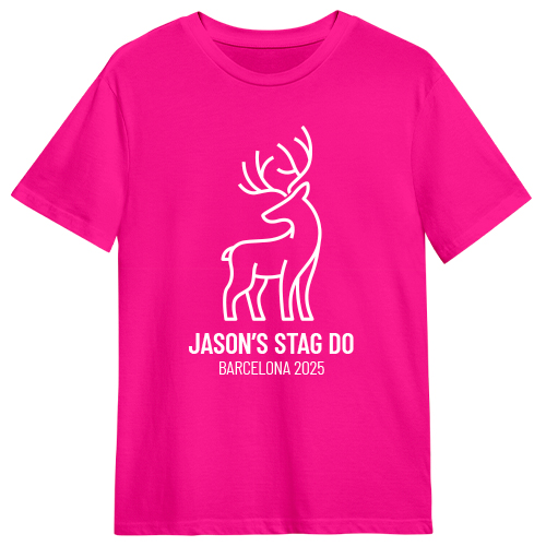 Stag Outline T-Shirt