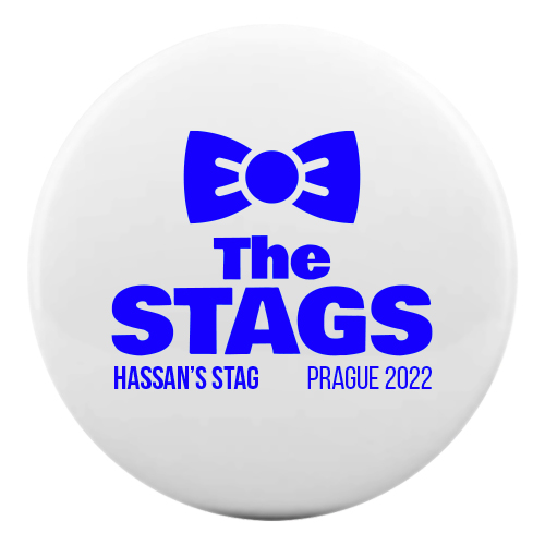 The Stags Bowtie Badge