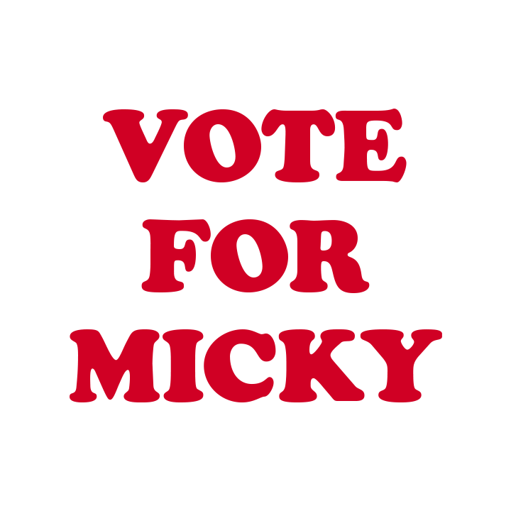 Vote For T-Shirt - zoom view'