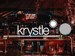 Krystle club lit up with fairy lights