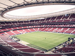Atlético Stadium in Madrid 