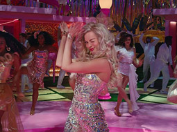 People in the Barbie film dancing