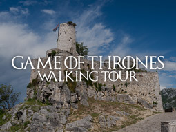 A tower at the Game of Thrones Walking tour in Split