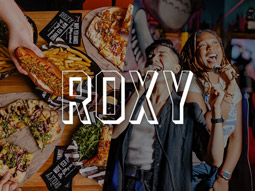 A split image of bottomless brunch and people singing at karaoke