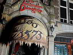 The exterior of The Amsterdam Dungeons 